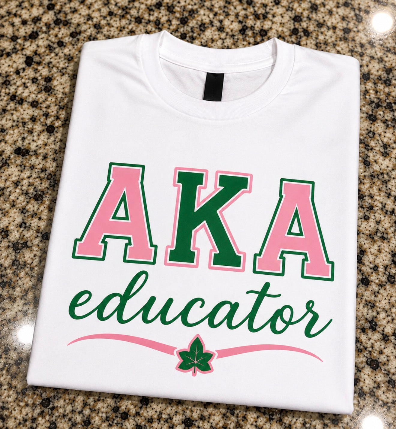 Sorority Educator T-Shirt 💗💚📚