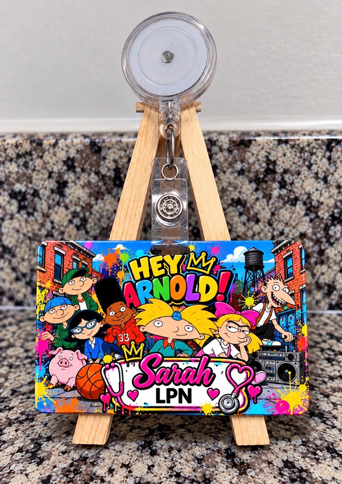 Personalized Cartoon Badge Buddy