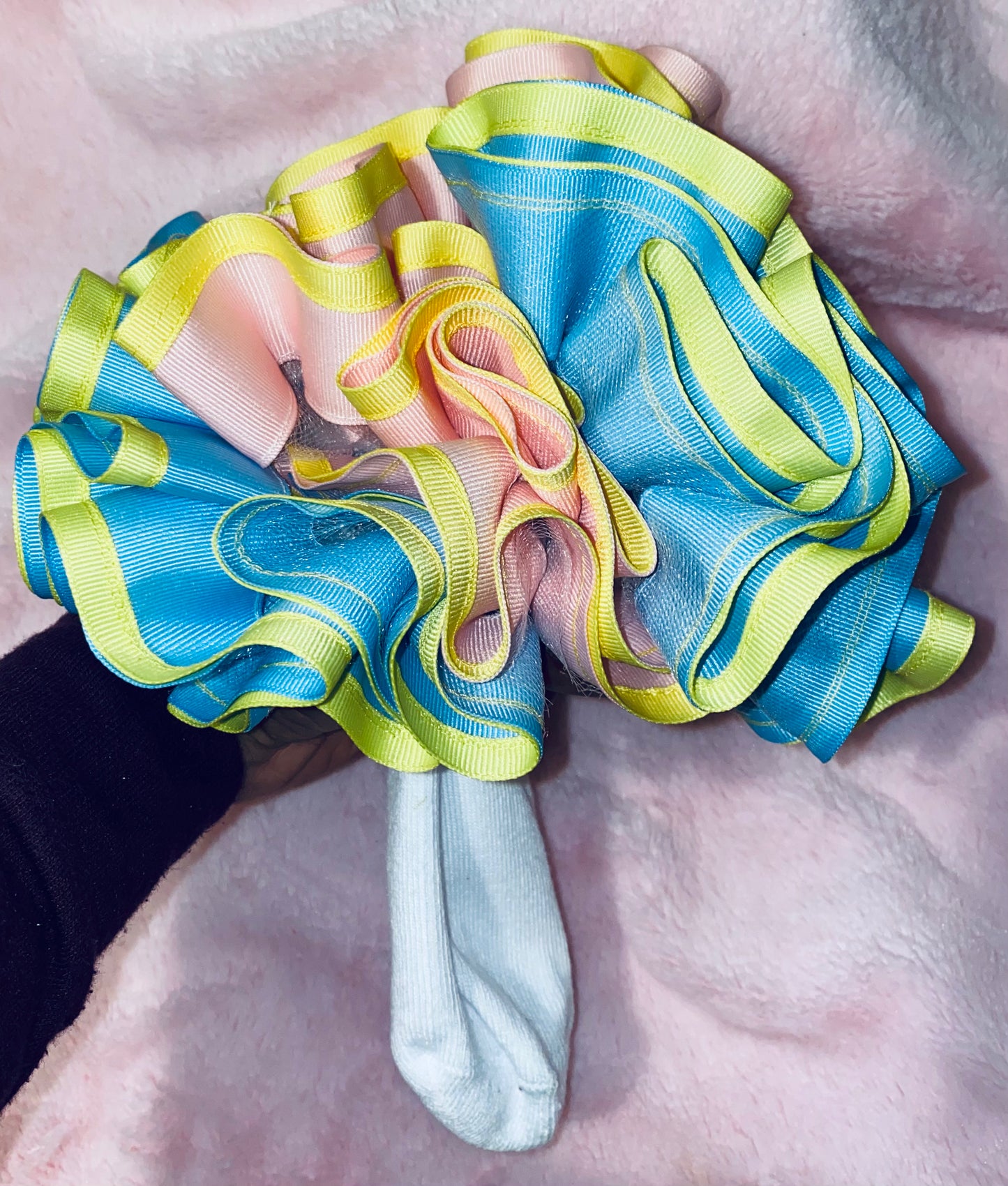 Blossom Trio Ruffle Socks