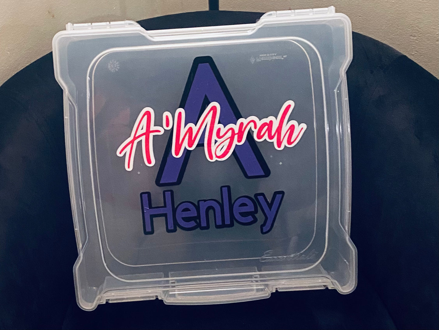 Personalized Hair Bow Box
