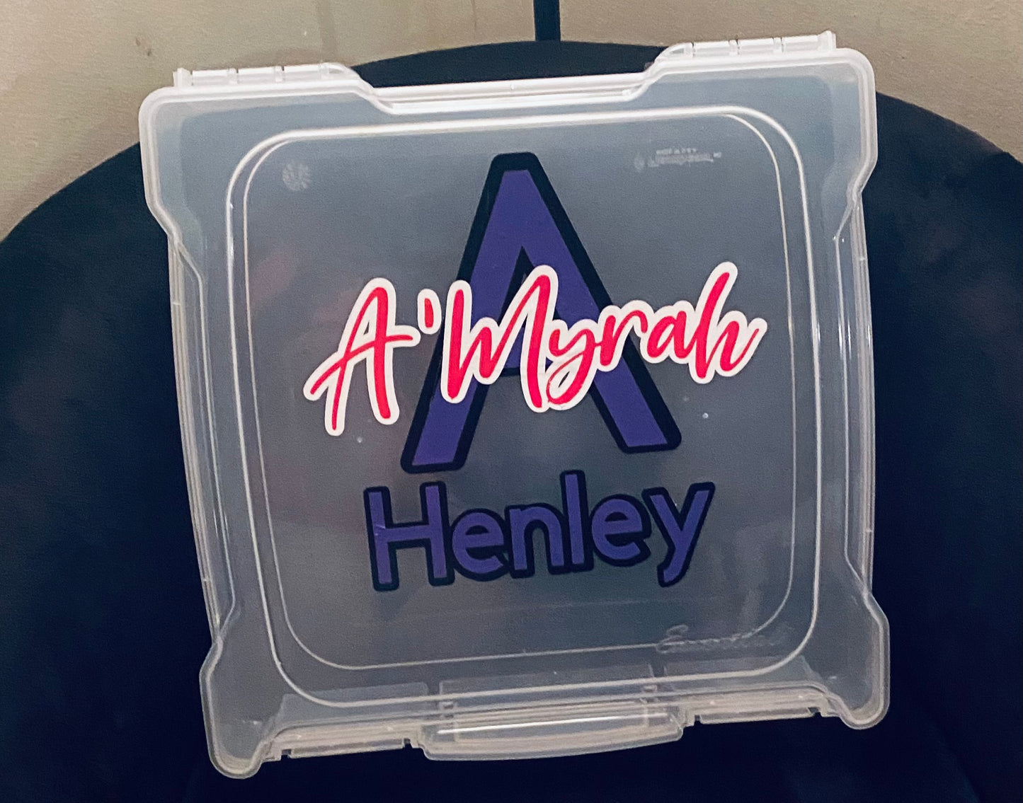Personalized Hair Bow Box