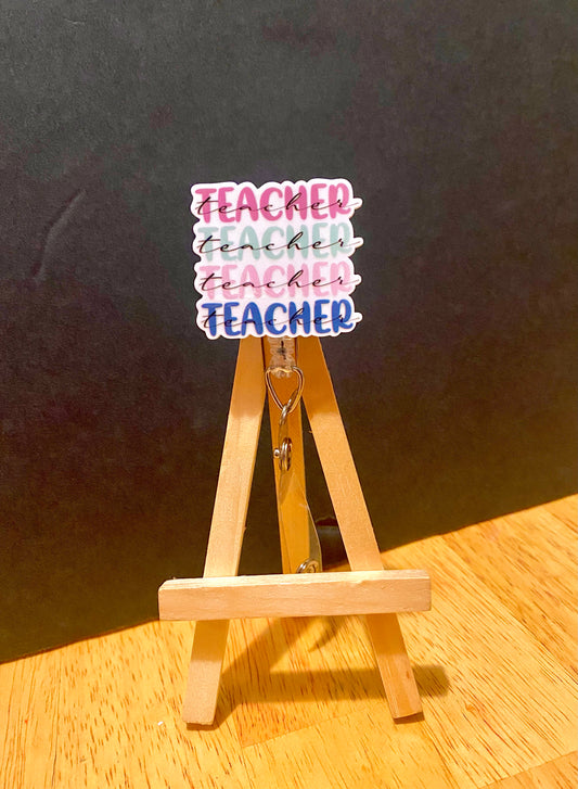 Teacher Badge Reel