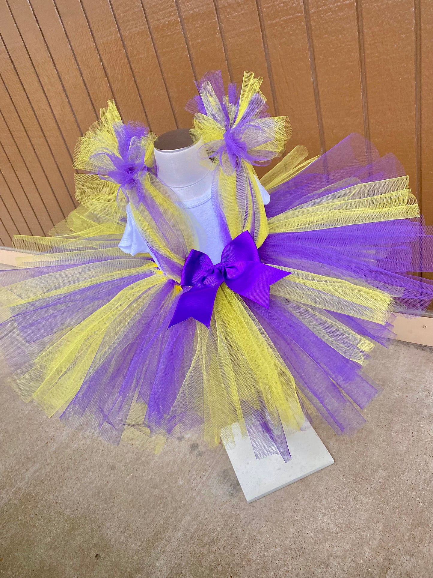 Purple Sunset Tutu Dress