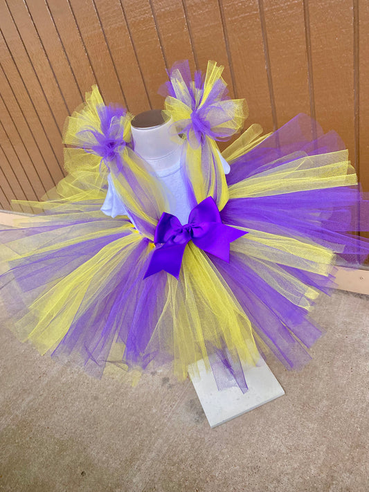Purple Sunset Tutu Dress