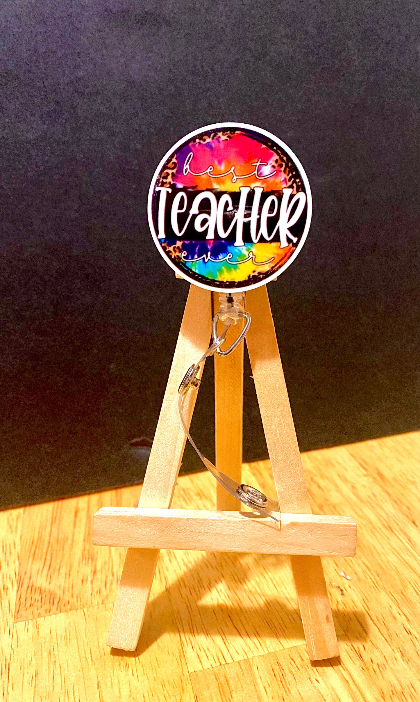 Best Teacher Ever Badge Reel