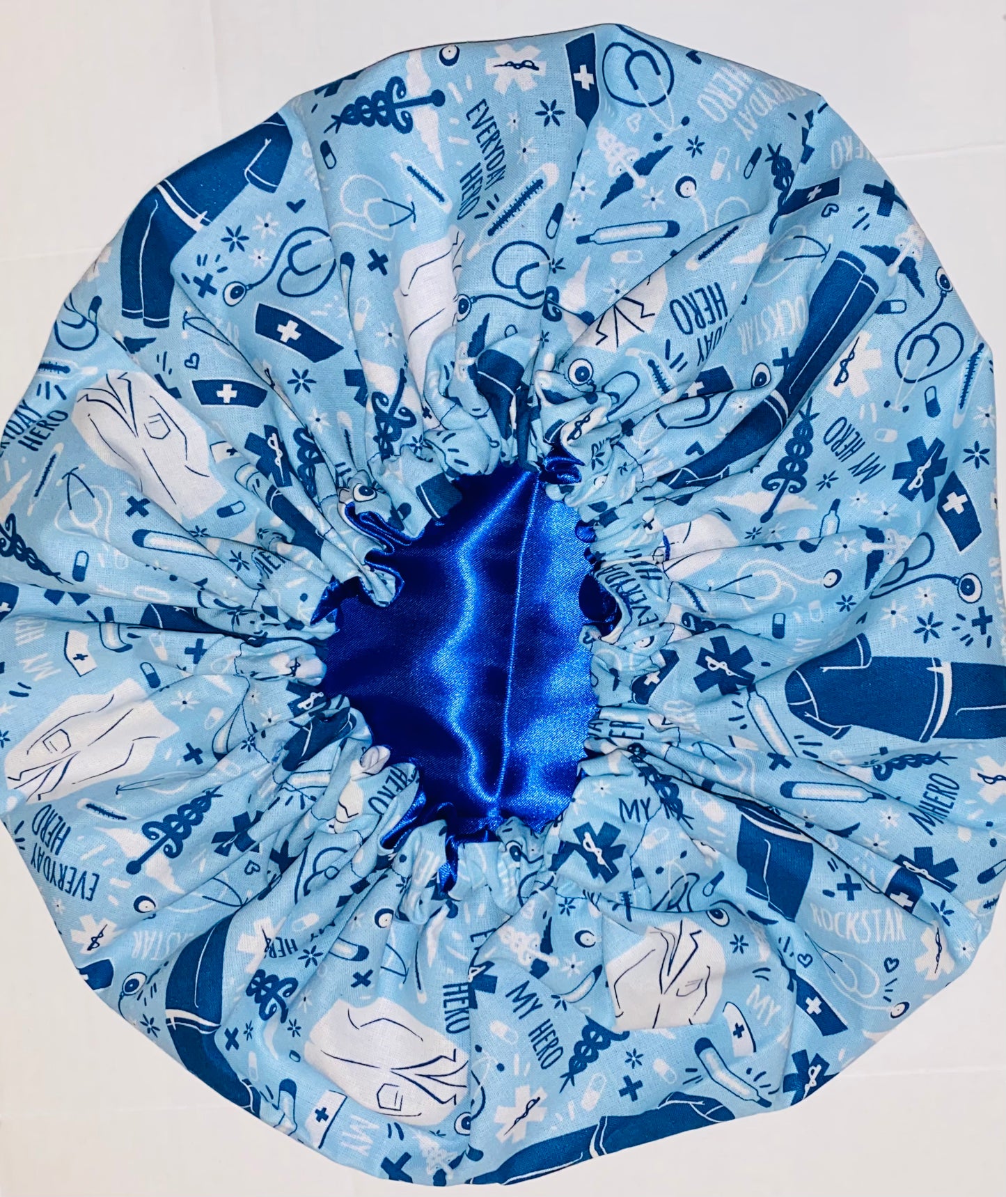 Healthcare Hero Reversible Satin Bonnet