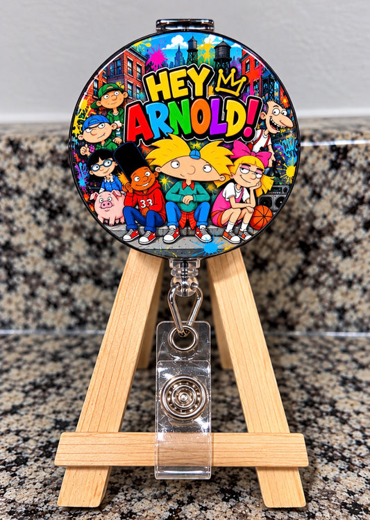 Custom Cartoon Retractable Badge Reel | Personalized Nurse Reel