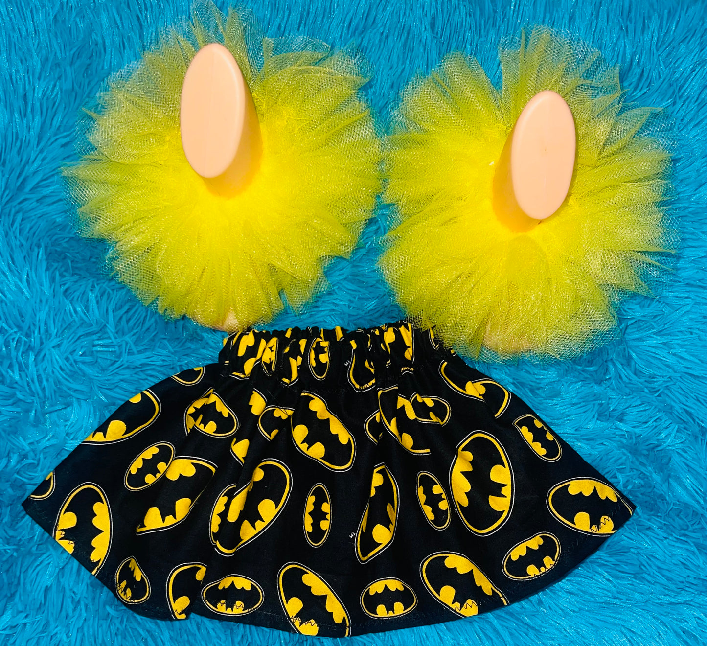 Batman Skirt & Tutu Ruffle Anklets