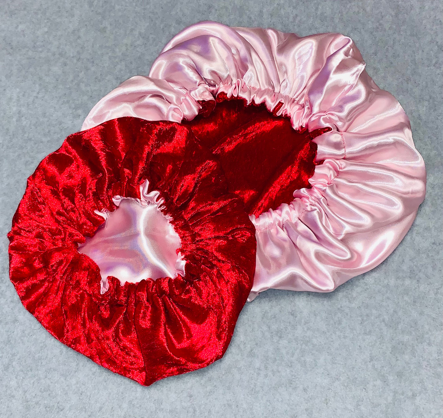 Mommy & Me Valentine Reversible Satin Bonnet