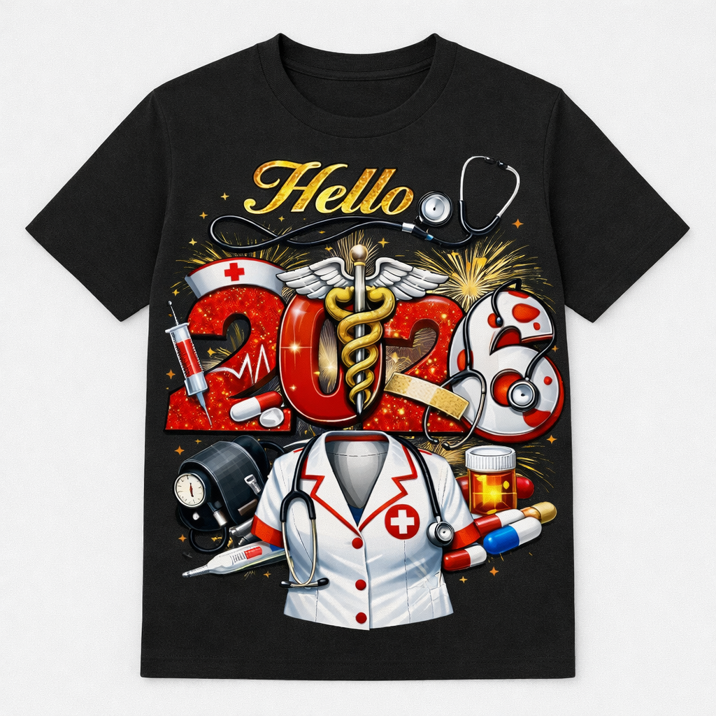 Hello 2026- Healthcare Edition Shirt