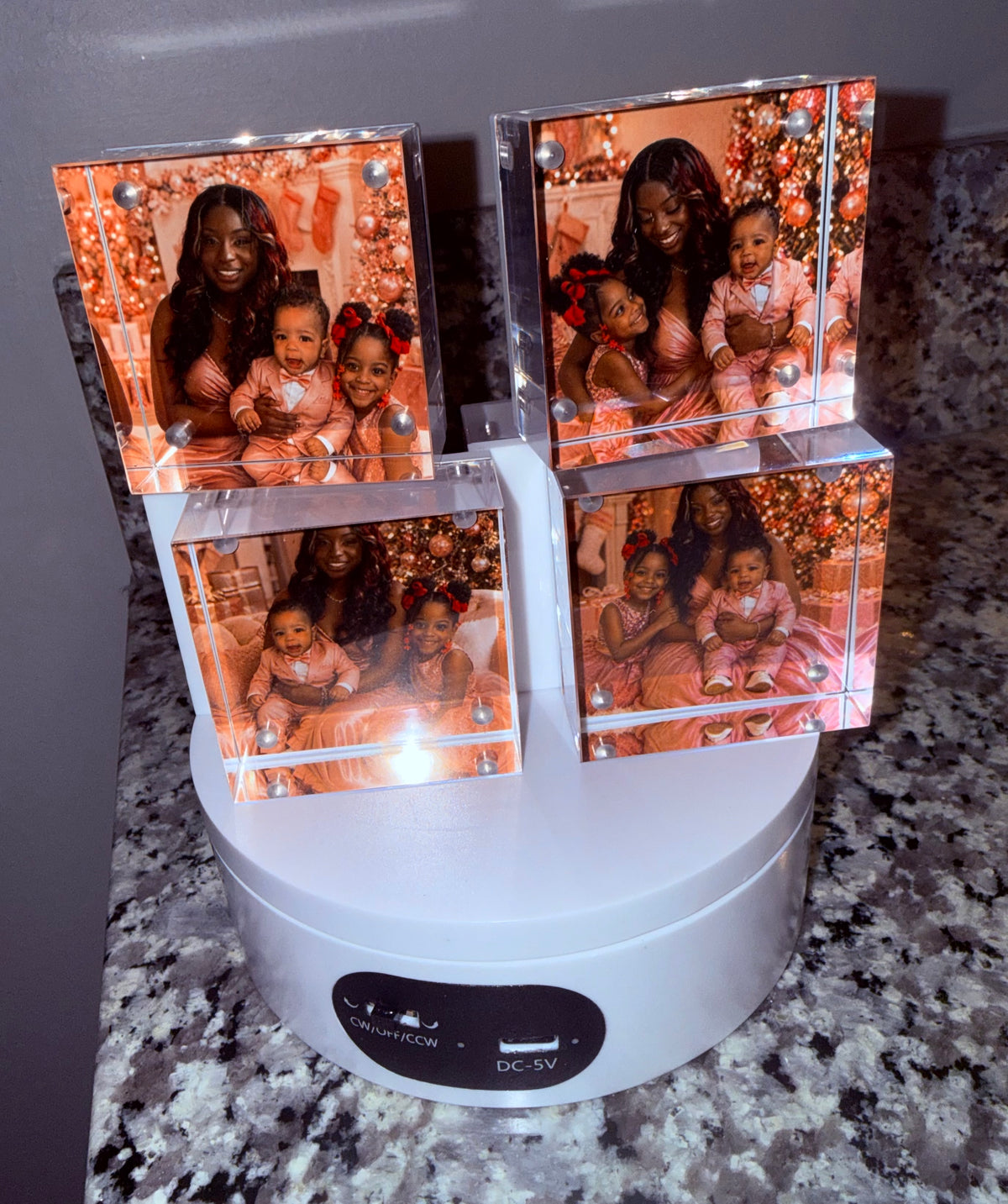 Personalized 2x2 Acrylic Photo Block | Custom Photo Keepsake | Personalized Picture Gift