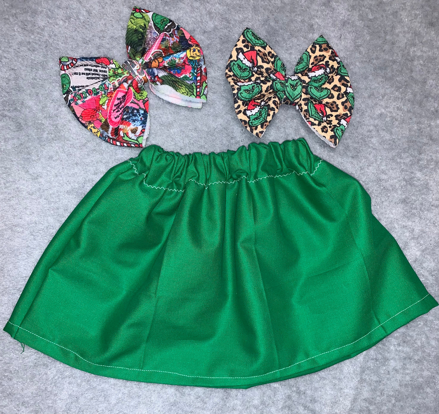 GRINCHMAS Christmas Skirt Set🎅🏼 🎄 🎁