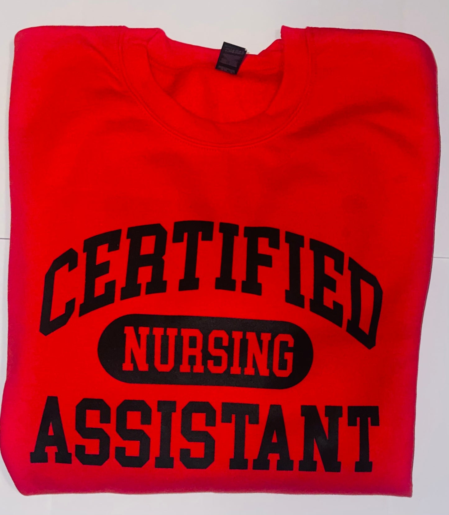 Certified Nursing Assistant Sweatshirt – Bold Style for Healthcare Heroes