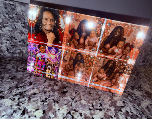 Personalized 2x2 Acrylic Photo Block | Custom Photo Keepsake | Personalized Picture Gift