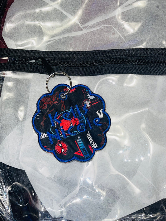 Web-Slinger Spidey Bag Tag