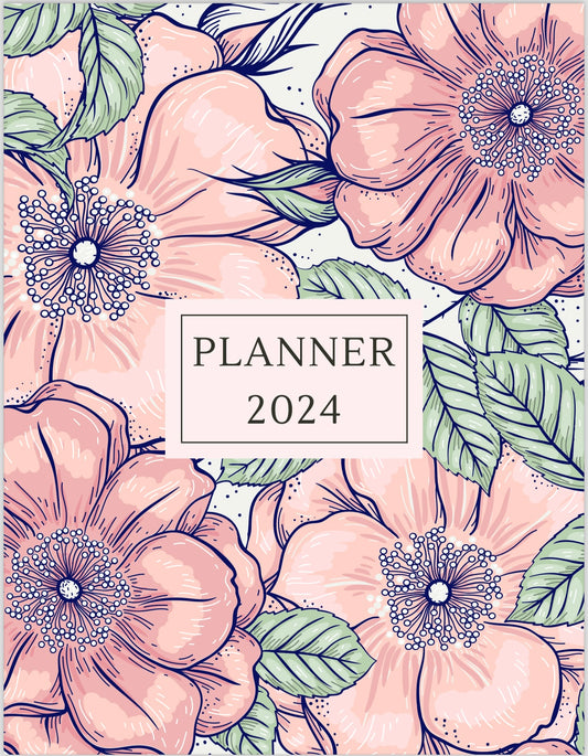 2024 Digital Floral Planner