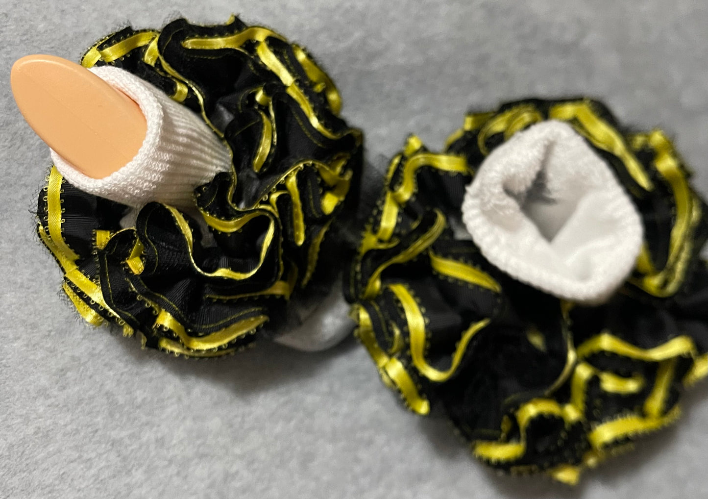 Bumble Bee Ruffle Socks