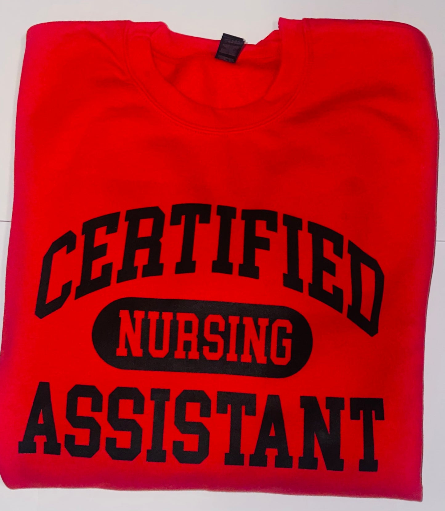 Certified Nursing Assistant Sweatshirt – Bold Style for Healthcare Heroes