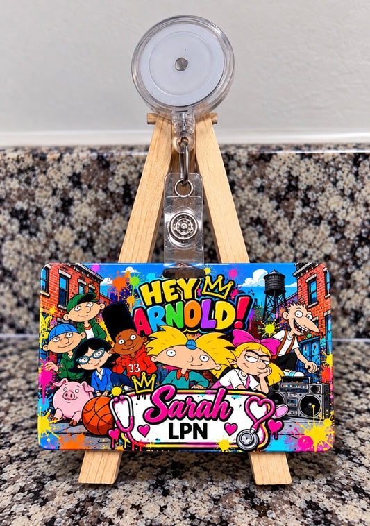 Personalized Cartoon Badge Buddy