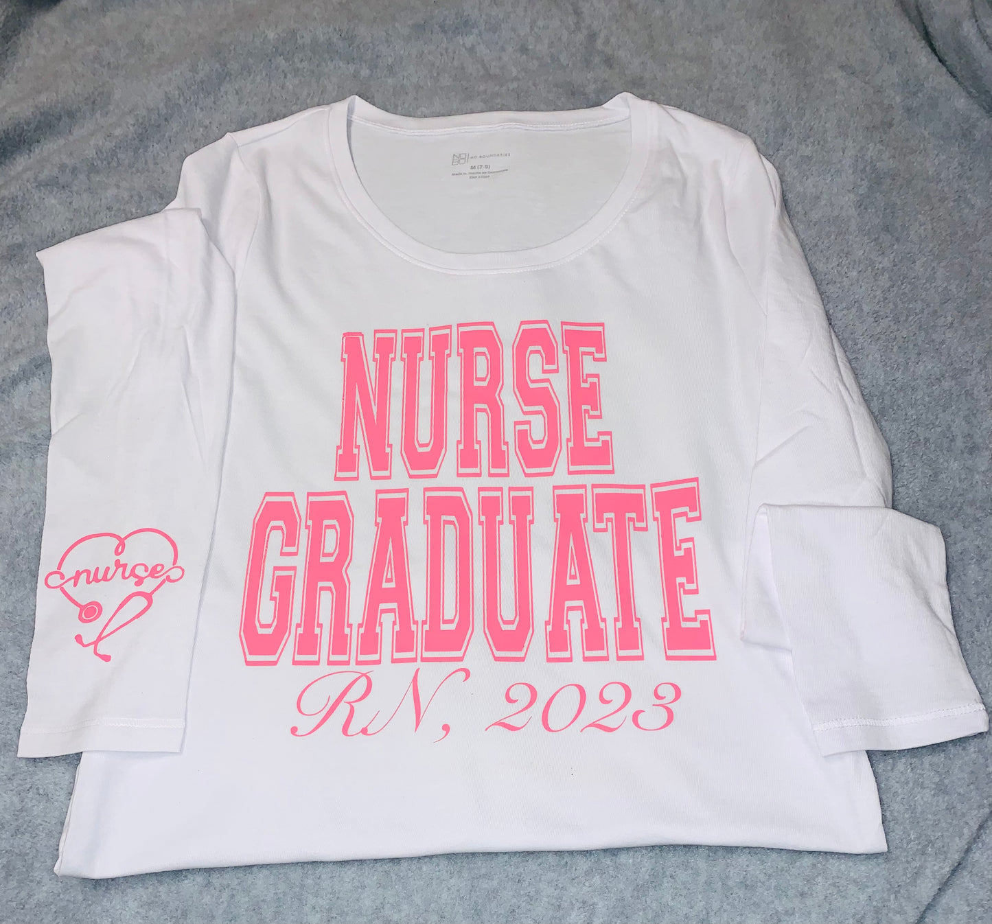 Nurse Graduate Long Sleeve Shirt