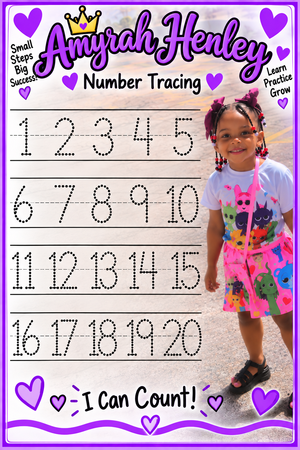 Personalized Kids Learning Worksheets – Custom Photo & Name Activity Sheets