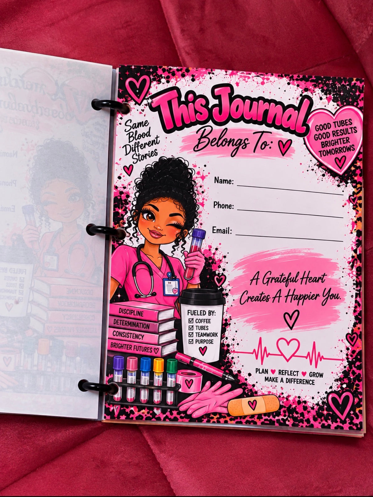 🩸 More Than a Draw — A Journal Made for Phlebotomists! 💉💕