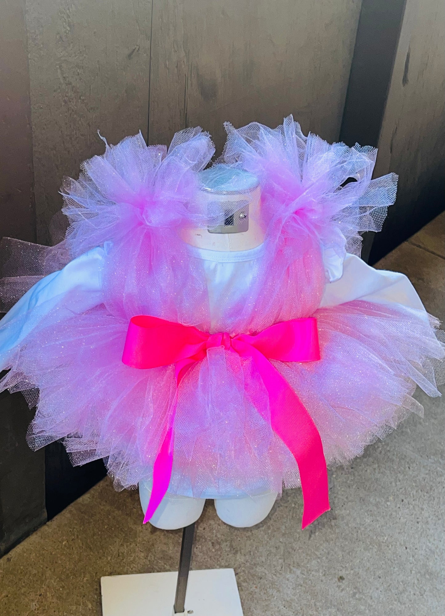 Pink Starburst Tutu Dress