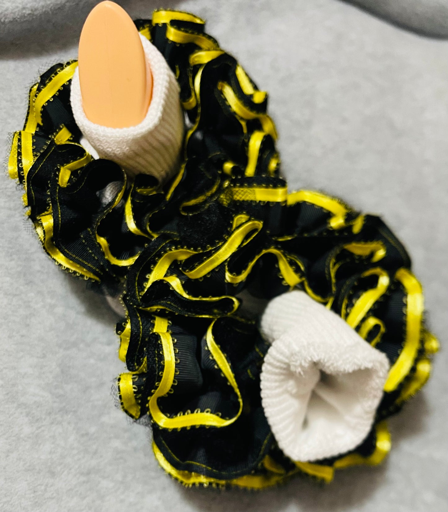 Bumble Bee Ruffle Socks