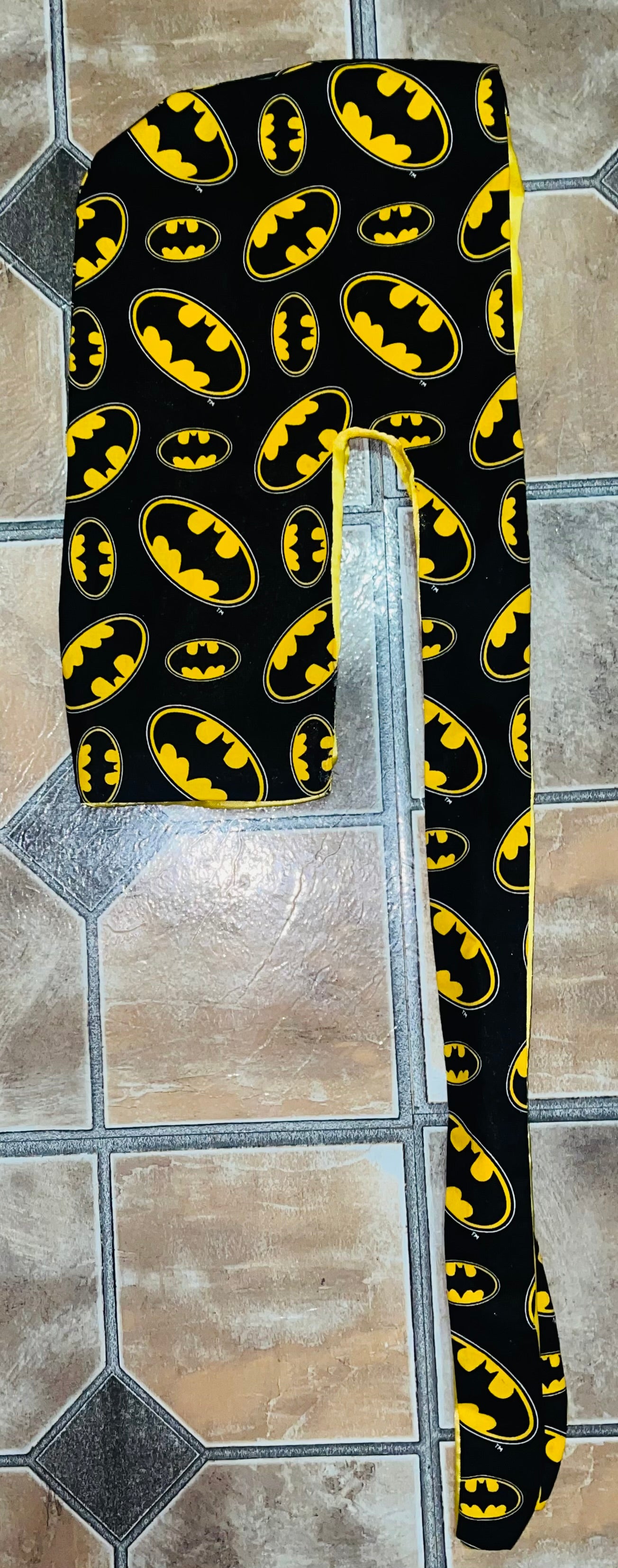 Reversible Satin Batman Durag