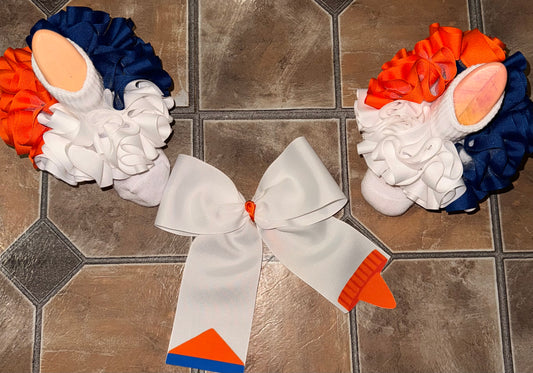 Elmer’s Glue-Inspired Ruffle Sock & Bow Set – Back to School Edition
