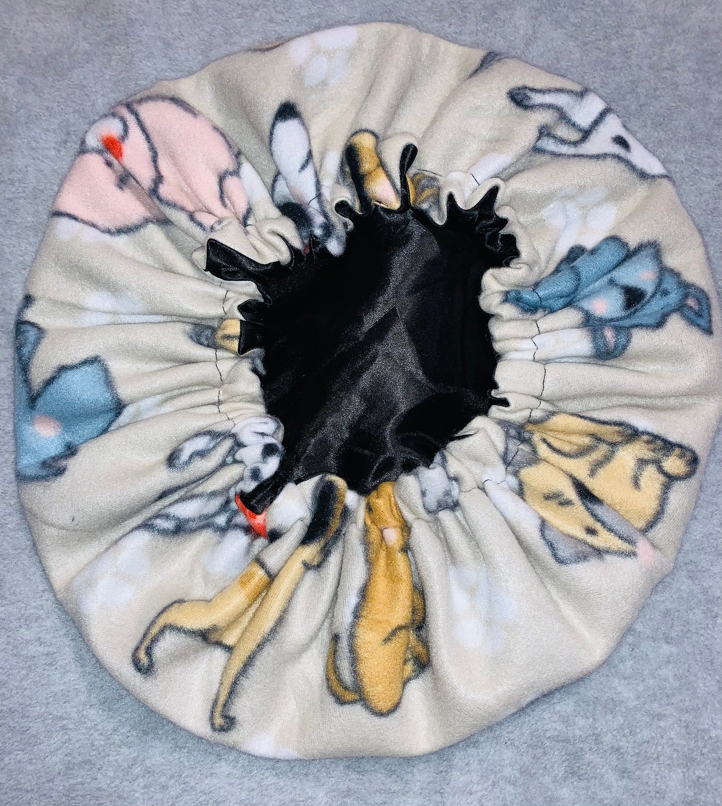 Animal Lover Reversible Satin Bonnet