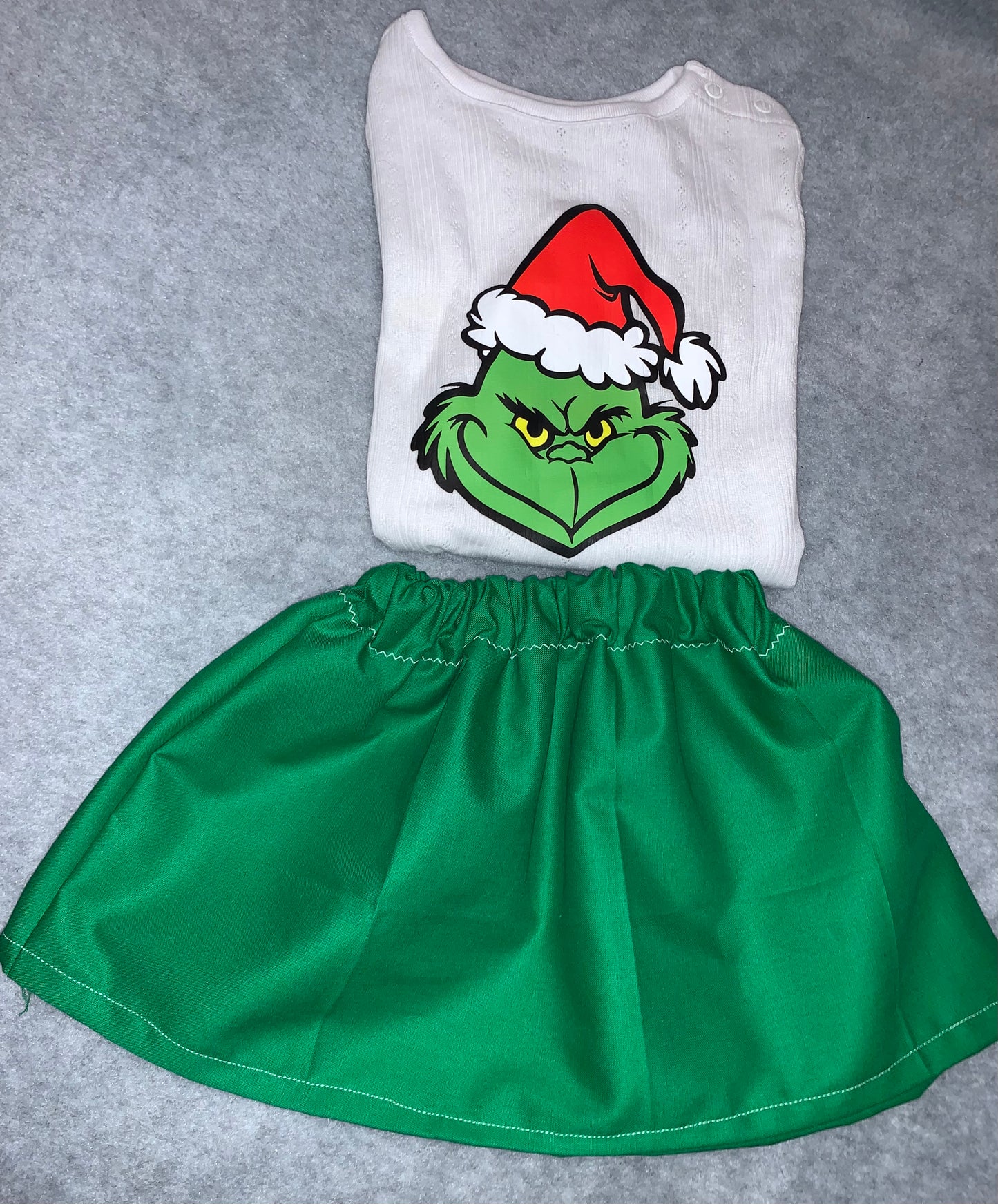 GRINCHMAS Christmas Skirt Set🎅🏼 🎄 🎁