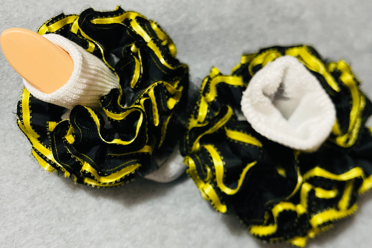 Bumble Bee Ruffle Socks