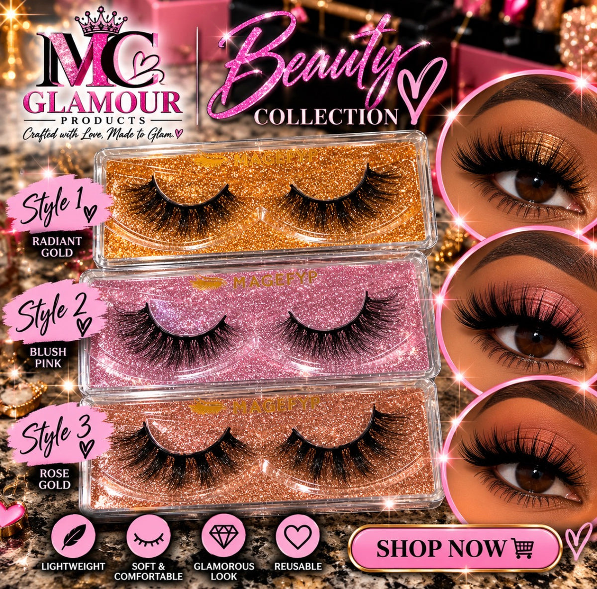 MC Glamour Beauty Collection Luxury Lashes