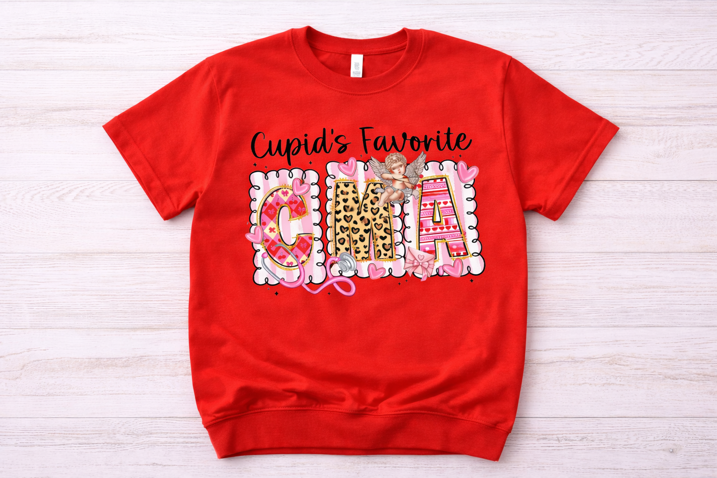 Cupid’s Favorite CMA – Valentine Shirt & Sweatshirt 💘🩺