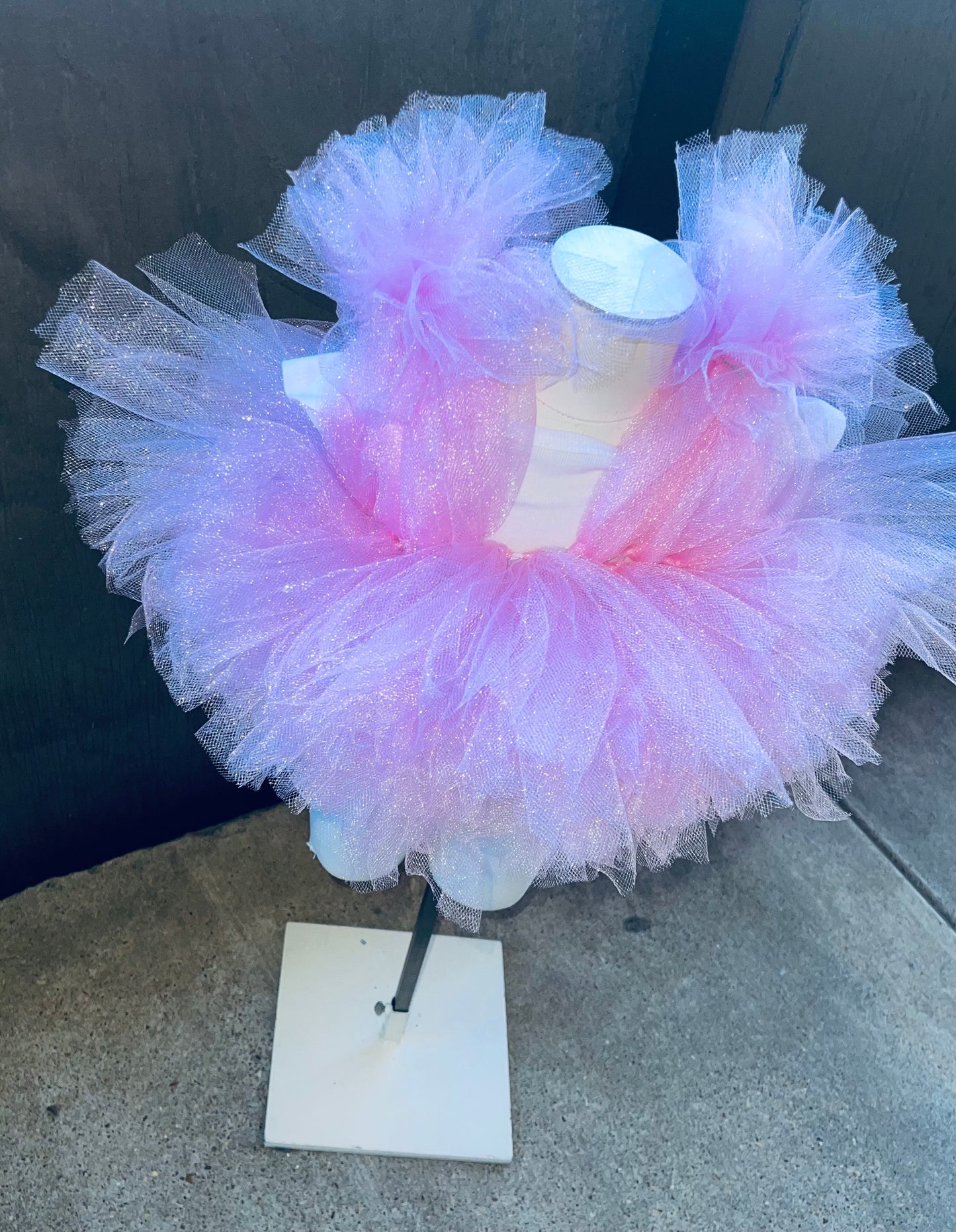 Pink Starburst Tutu Dress