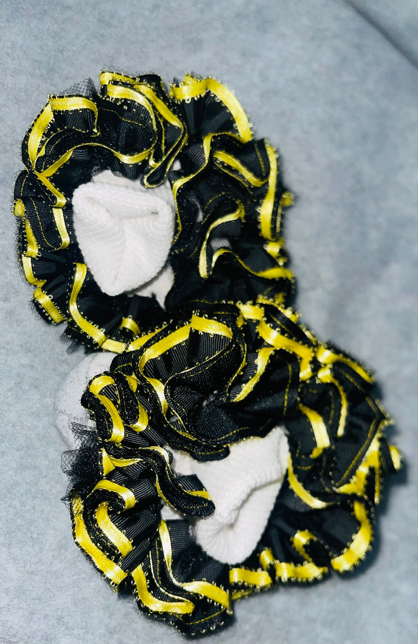 Bumble Bee Ruffle Socks