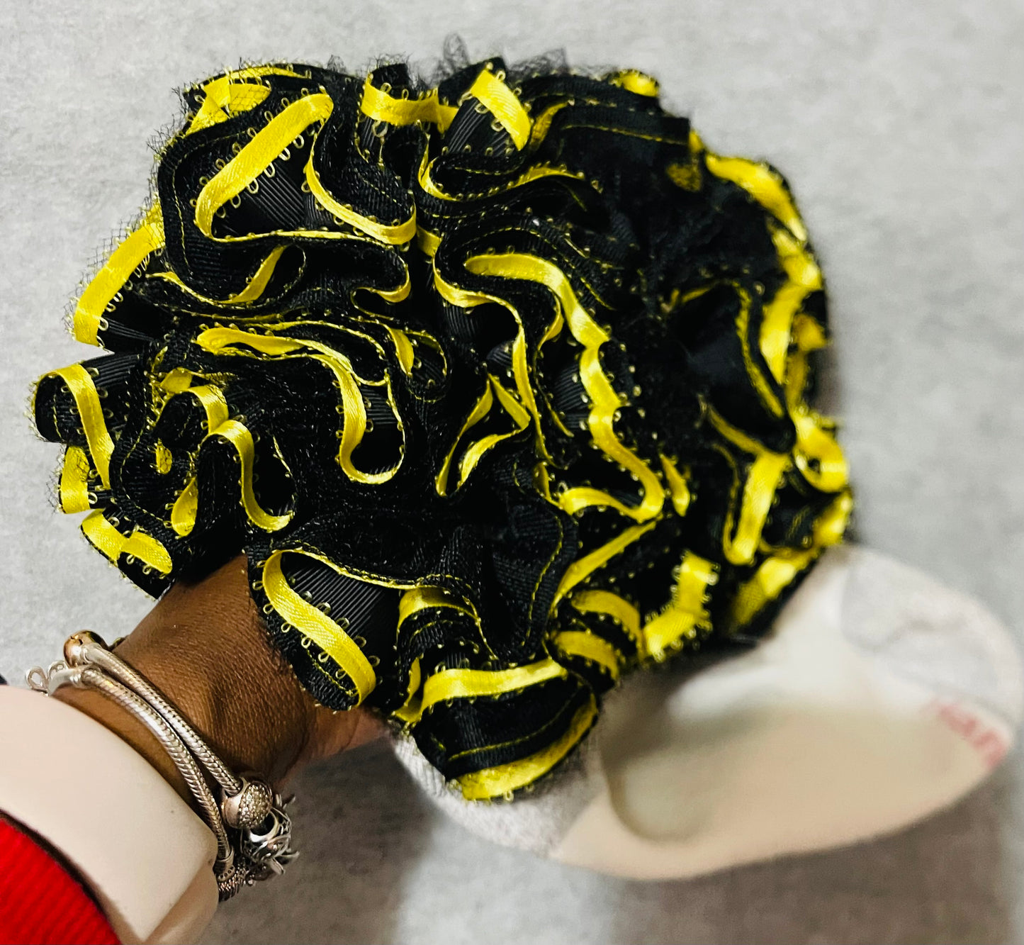 Bumble Bee Ruffle Socks