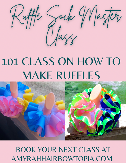 Ruffle Anklets/ Socks Class