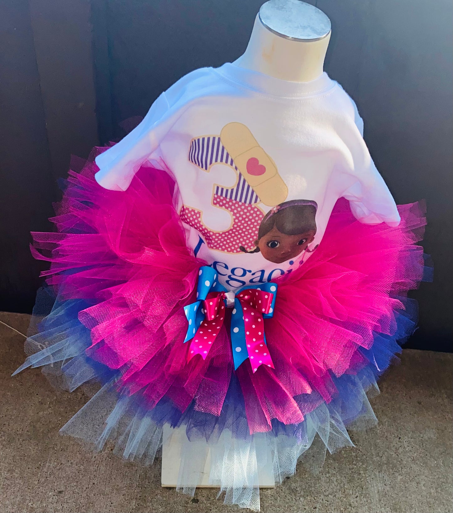 Doc McStuffin Layered Tutu