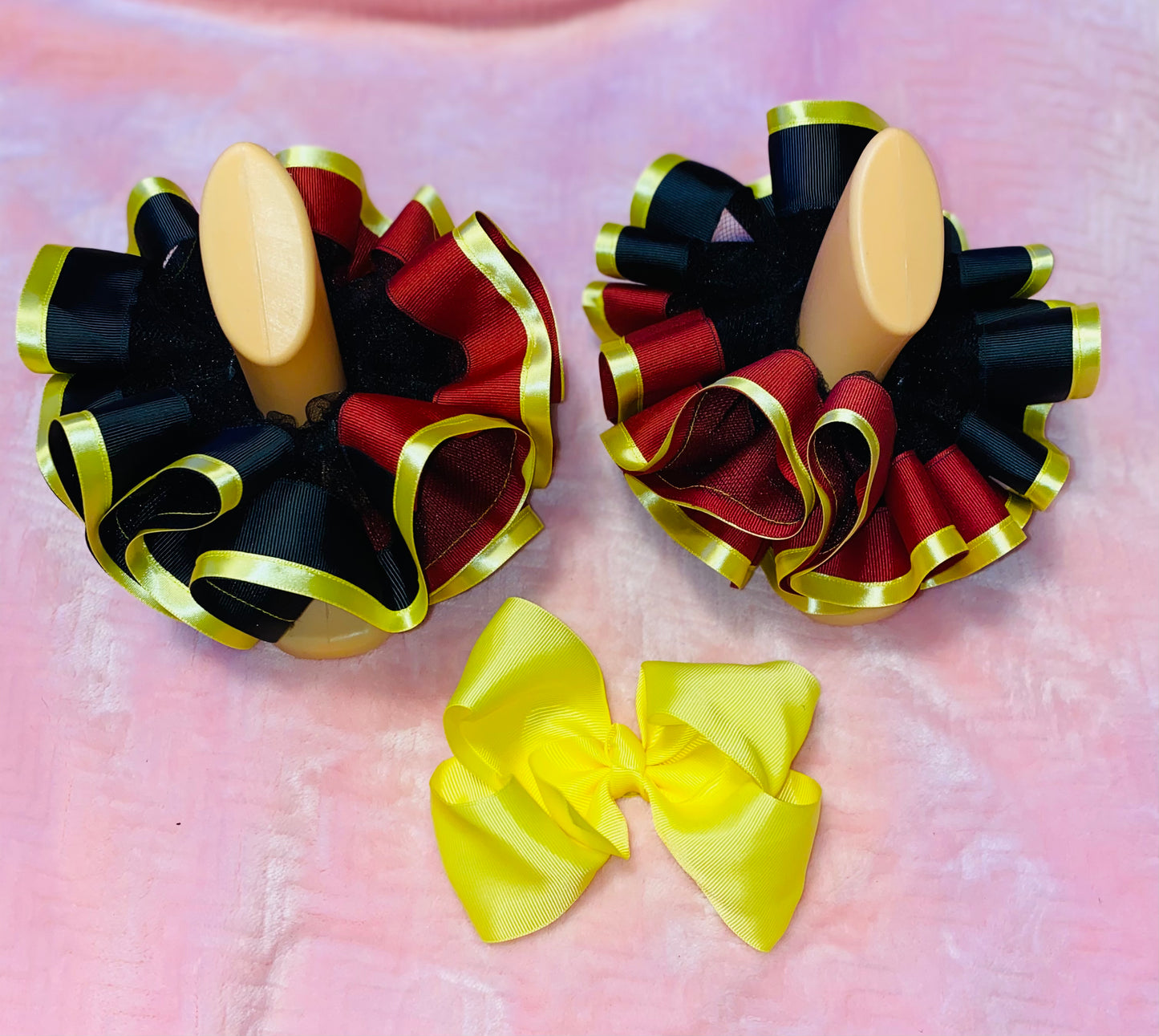 Mickey Inspired Ruffle Anklets