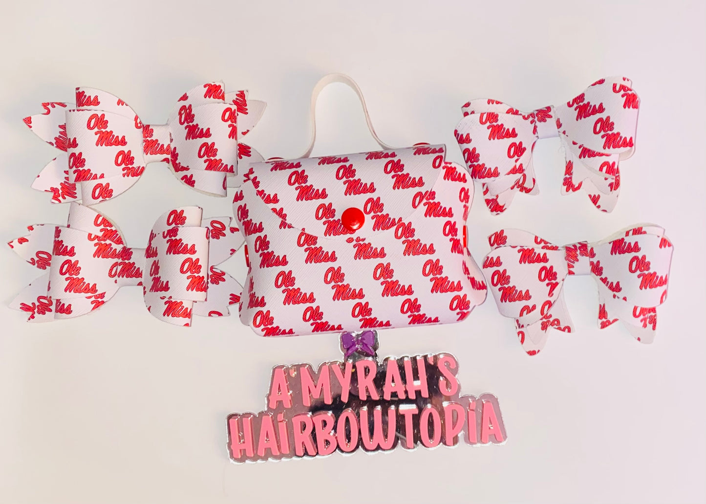 Rebel Mini Purse and Bow Set