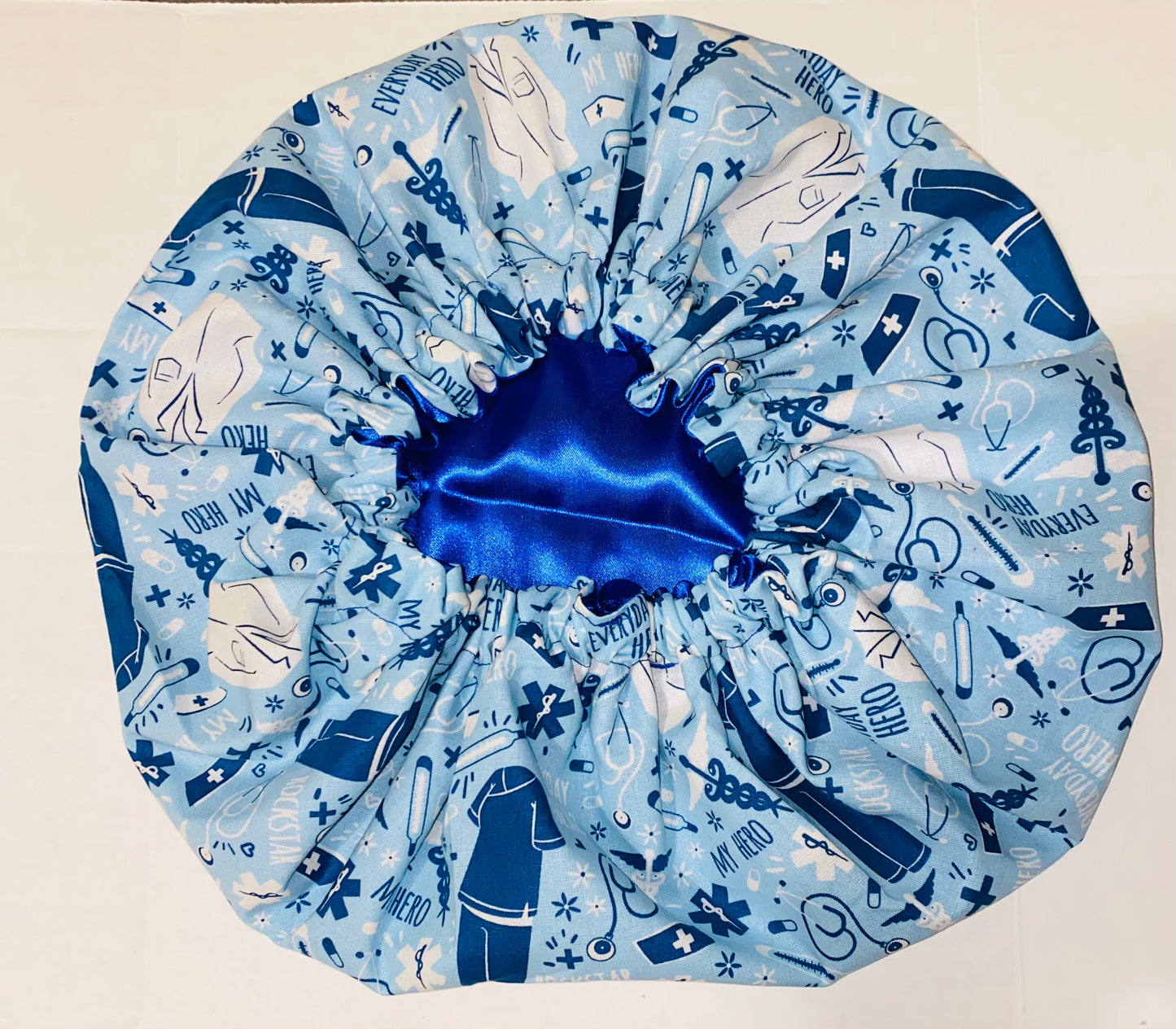 Healthcare Hero Reversible Satin Bonnet