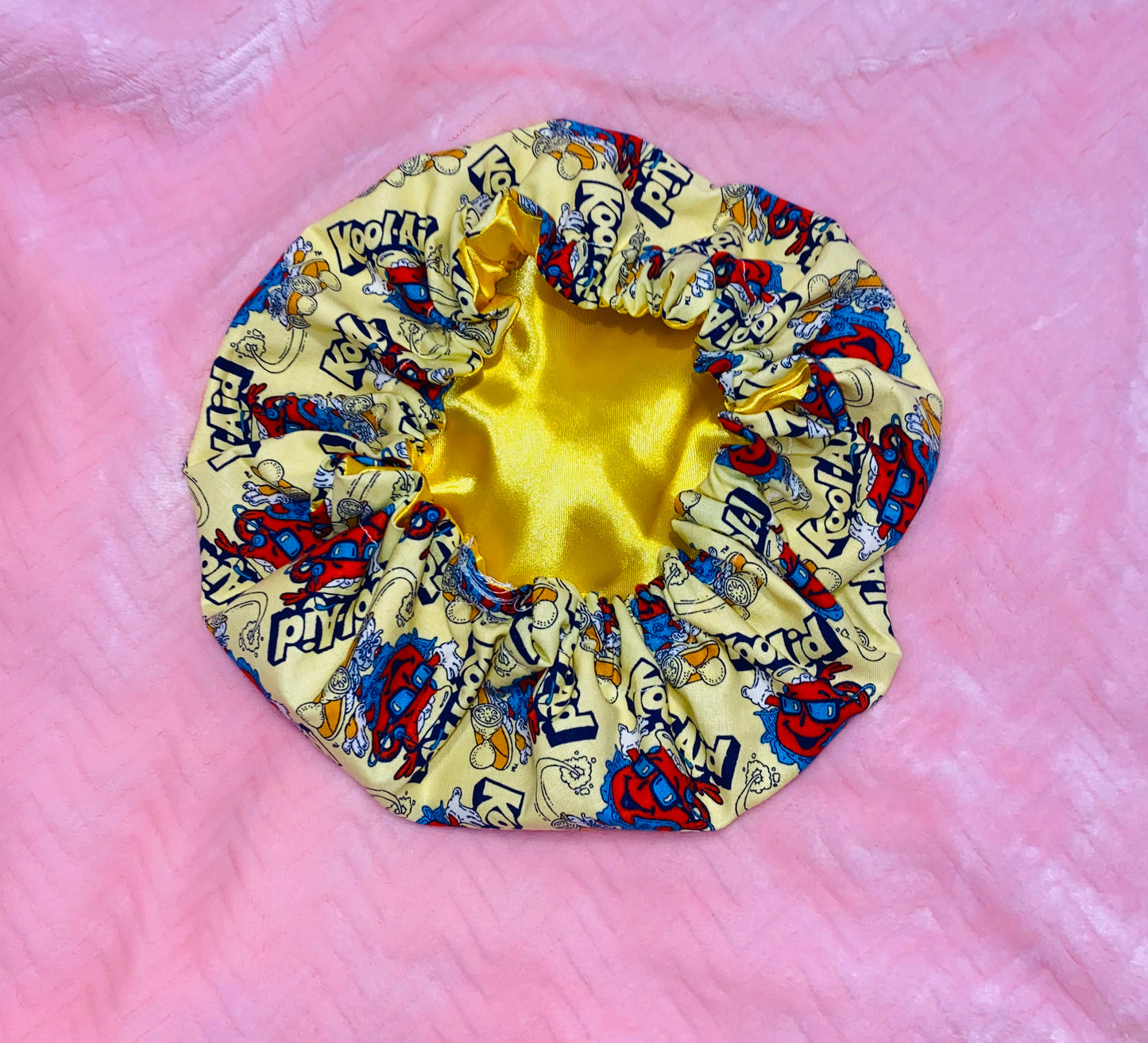 Kool- Aid Reversible Satin Bonnet