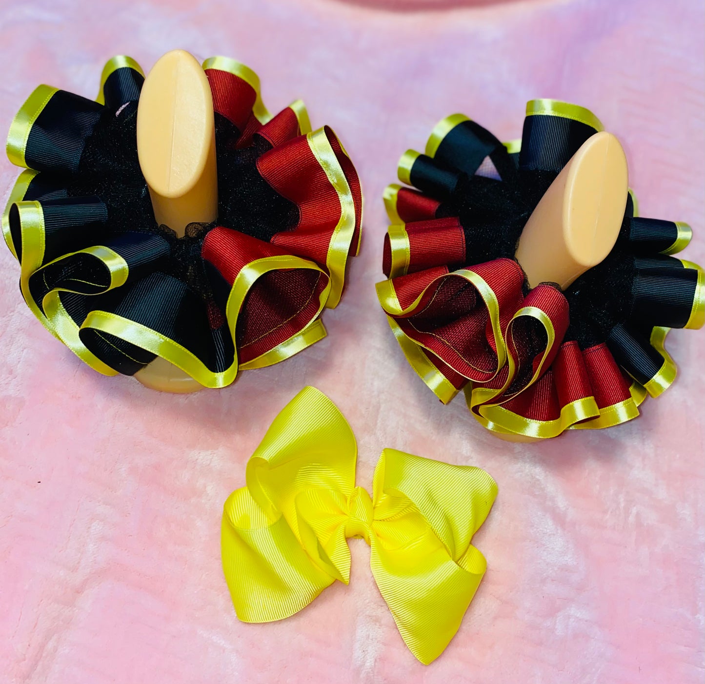 Mickey Inspired Ruffle Anklets