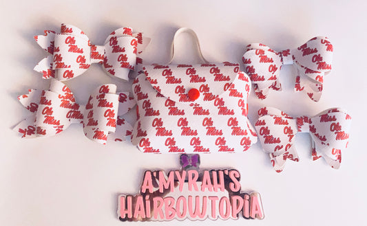 Rebel Mini Purse and Bow Set